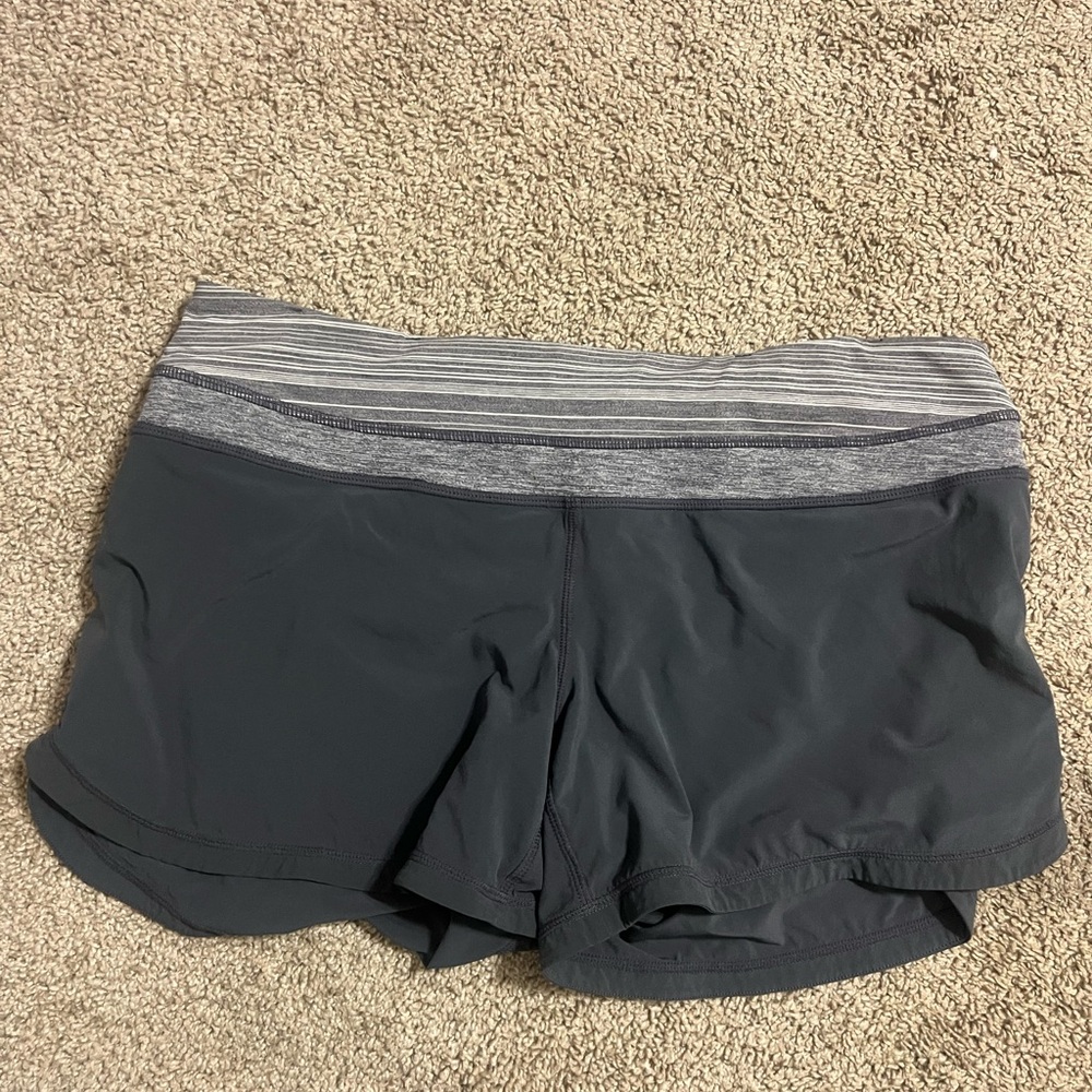 LULULEMON grey shorts
